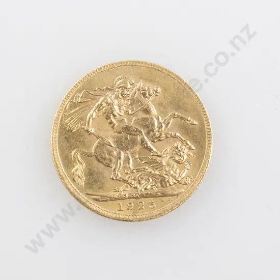 1925 Gold Sovereign