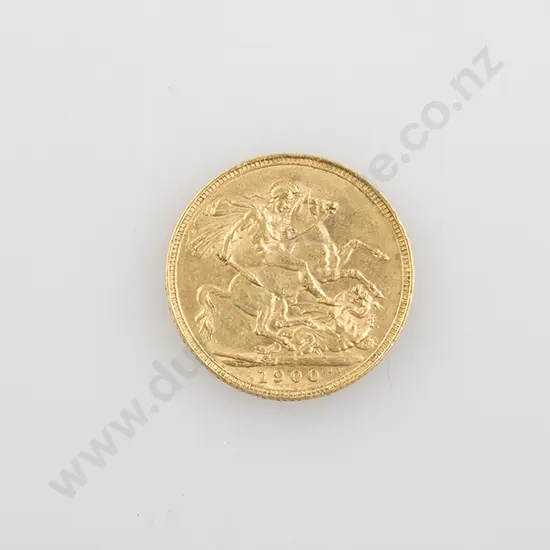 1900 Gold Sovereign