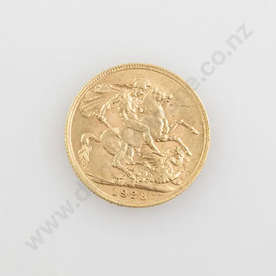 1928 Gold Sovereign