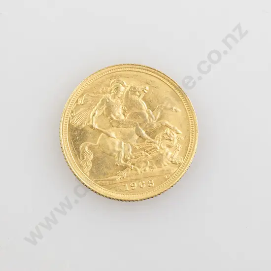1963 Gold Sovereign