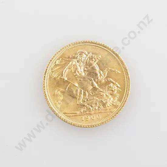1966 Gold Sovereign