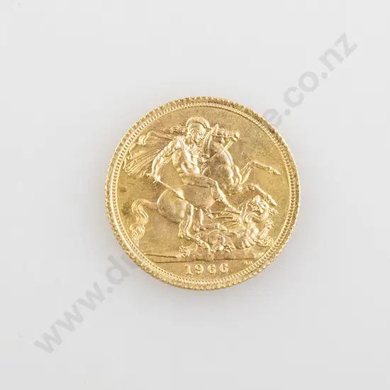 1966 Gold Sovereign