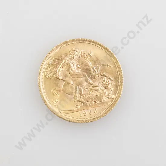 1966 Gold Sovereign