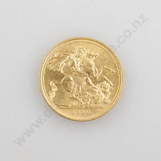 1980 Gold Sovereign