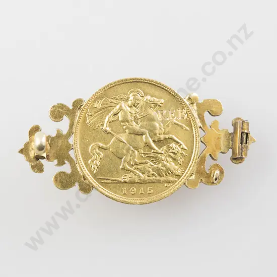 1915 Half Gold Sovereign