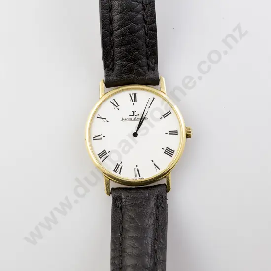 Jaeger LeCoultre 18ct Gents Slimline Dress Wrist Watch