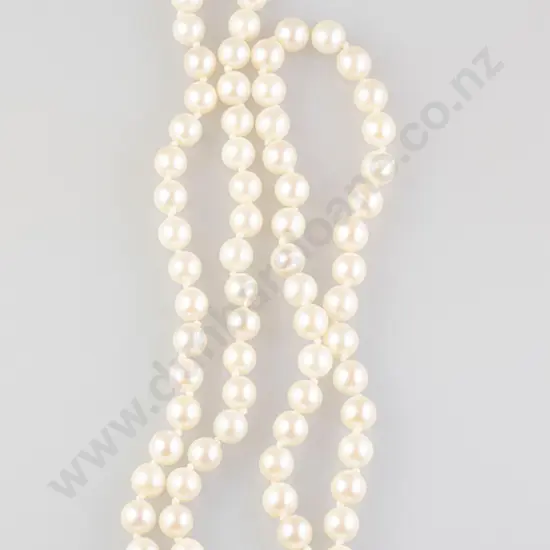 Single Strand Cultured Pearl Necklace