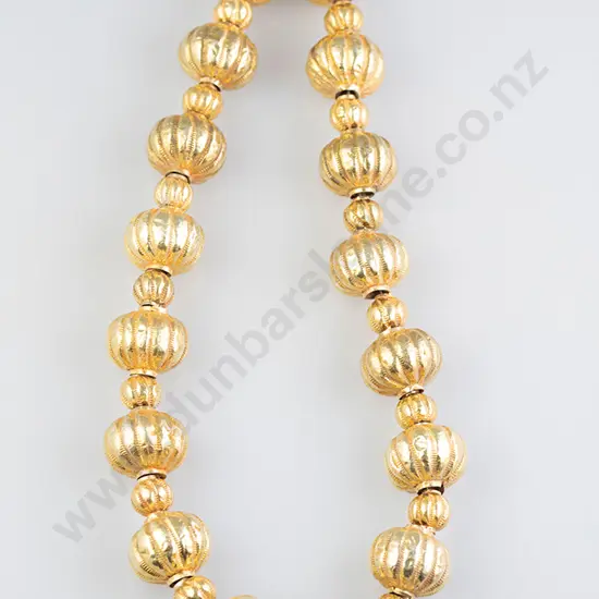 22ct on Wax Bead Necklace