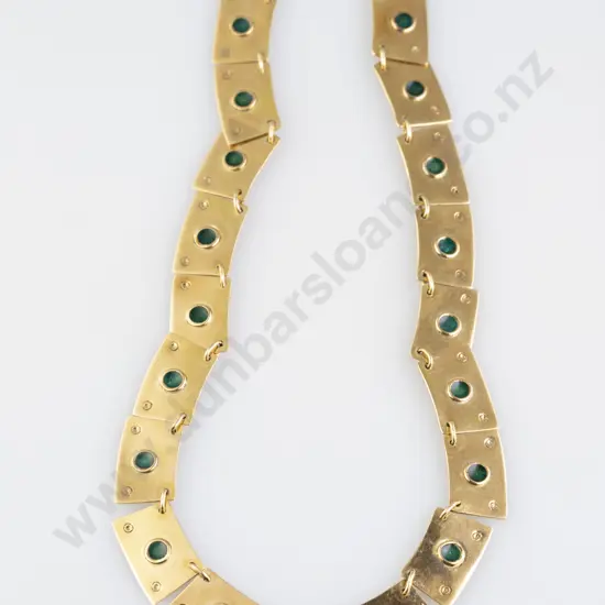 18ct Modern Design Neck Collar