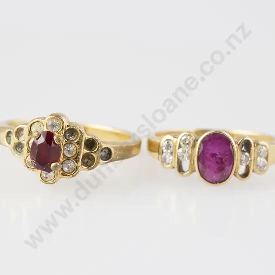 18ct Ruby & Diamond Ring
