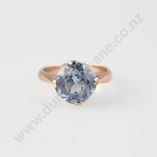 9ct Single Topaz Ring