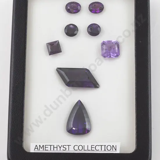 Collection Unmounted Amethyst Gems (8)