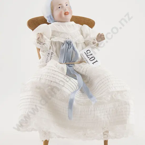 Theodor Recknagel Bisque Solid Dome Character Baby