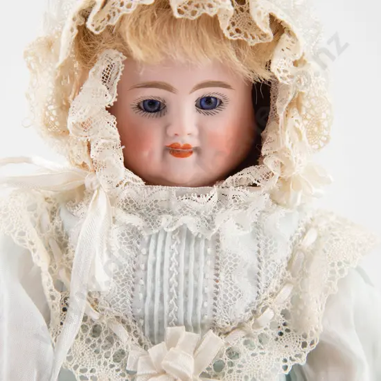 Carl Bergner Three Face Character Bisque Doll
