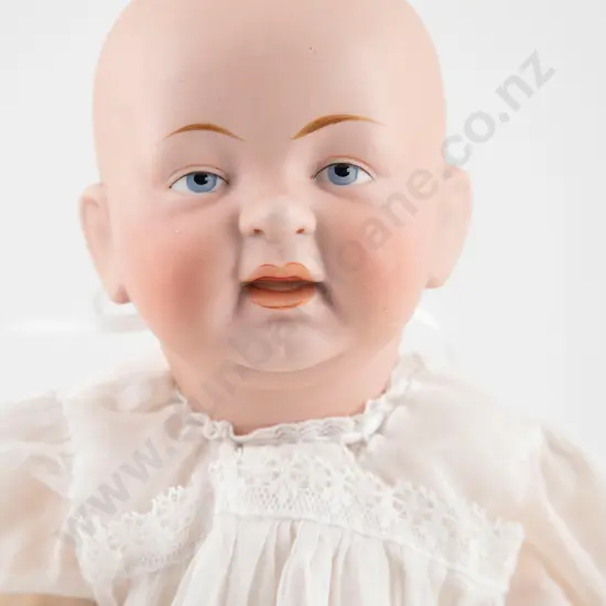 German Solid Dome Bisque Character Baby Doll