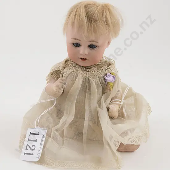 German Bisque Character Baby Doll