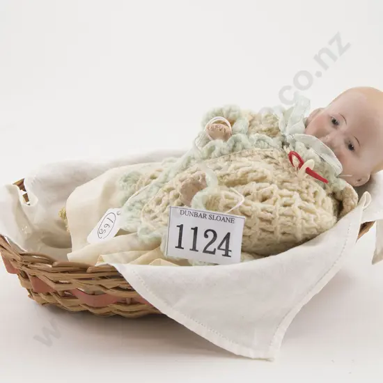 J D Kestner Solid Dome Bisque Character Baby Doll