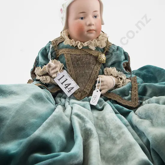 Gebruder Heubach Bisque Character 'Baby Stuart' Doll