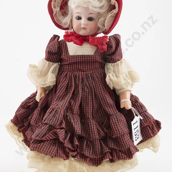 Possible Cuno & Otto Dressel Bisque Shoulder Plate Doll