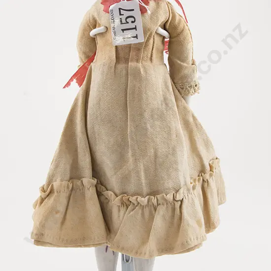 Moulded China Head Doll