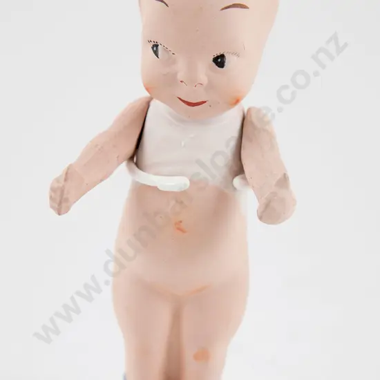 All Bisque 'Fumsup'- A First World War Lucky Mascot