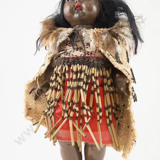 NZ Pedigree All Hard Plastic Maori Doll