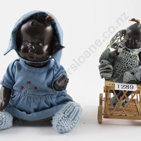 Unmarked All Composition 'Topsy' Doll