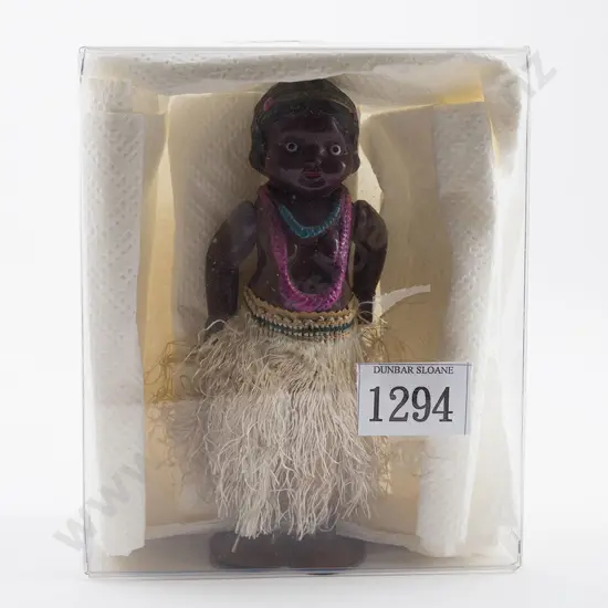 Made in Occupied Japan Celluloid Hawaiian Dancing Doll