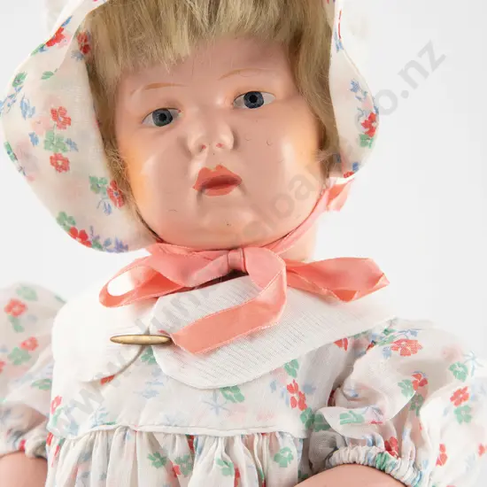 A Schoenhut & Co All Wood Doll