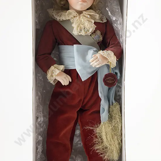 Boxed Mundia New Bisque & Rag Character Doll