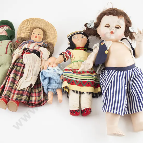 NZ Pedigree All Hard Plastic Toddler Doll