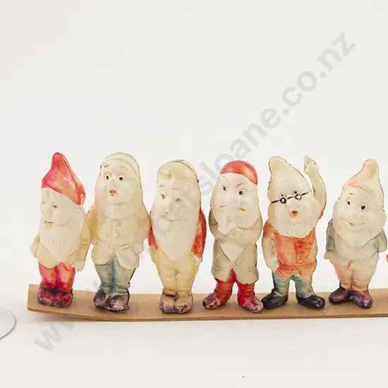 Made in Japan Celluloid Snow White and the Seven Dwarves