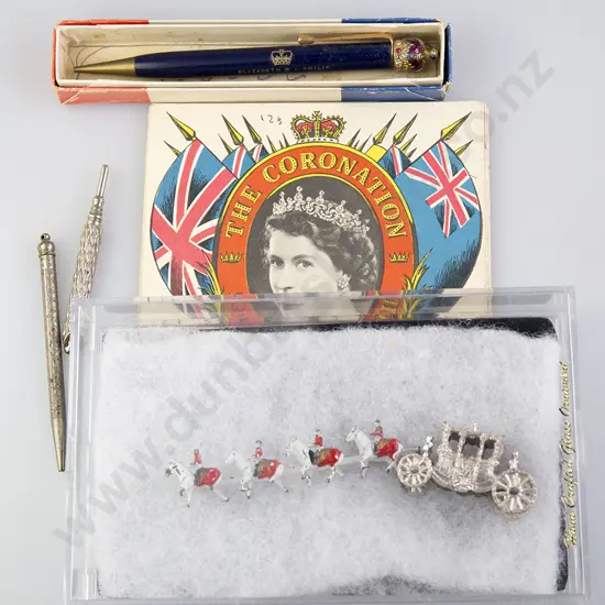 Miniature Matchbox Coronation Coach & Horses