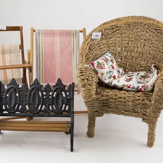 Dolls Cane Chair