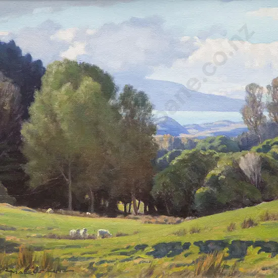 Marcus King - Coastal Landscape (Paekakariki)