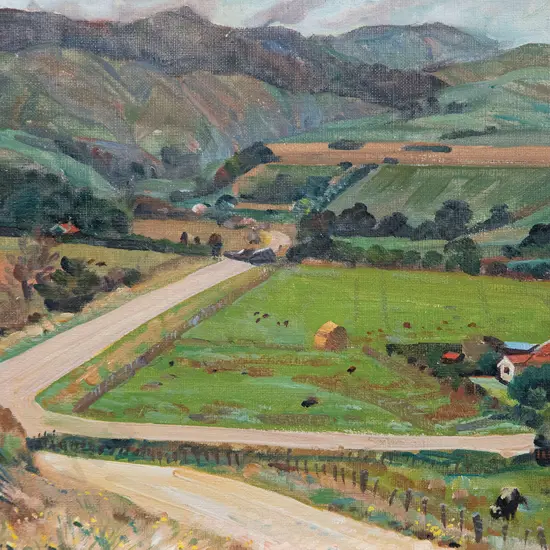 Harry Linley Richardson - Road to Hills (Manawatu)