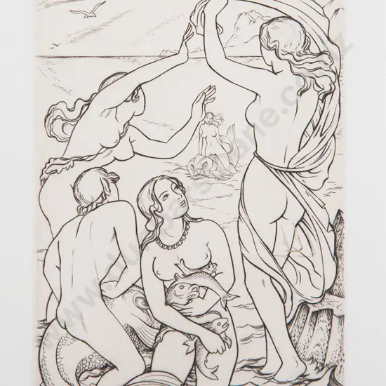 John Buckland Wright - Venus & the Sea Gods