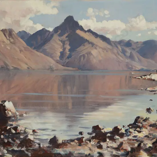 Douglas Badcock - Still Summer Afternoon Walter Peak