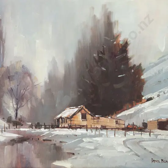 Peter Beadle - Winter Gorge Road (Arrowtown)