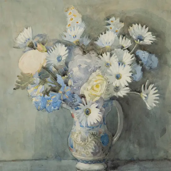 D K Richmond - Arctotis and Roses