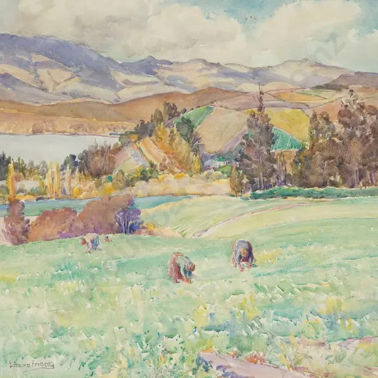 Elizabeth Baird Friberg - Tending the Fields