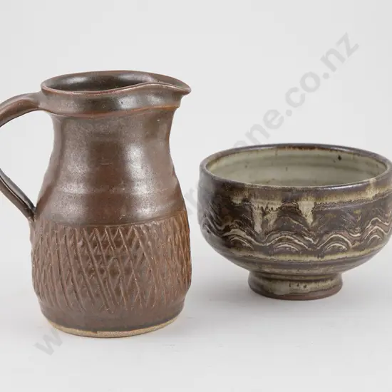 Mirek Smisek Jug & Footed Bowl