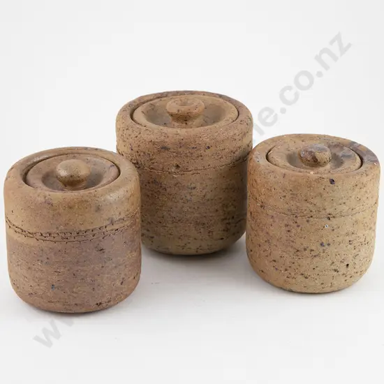 Jean Hastedt Set of Three Canisters