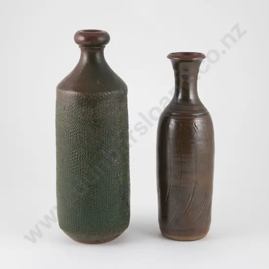 Warren Tippet and Estelle Martin Bottle Vases