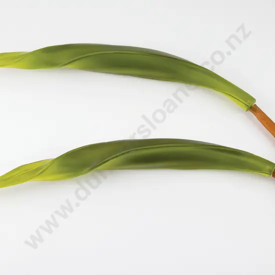Ann Robinson Cast Glass Flax Pods