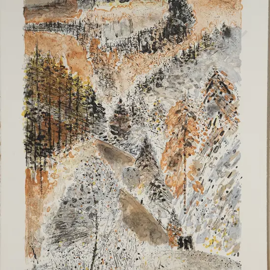 Guy Bardone (French) - Neige a Saint-Claude