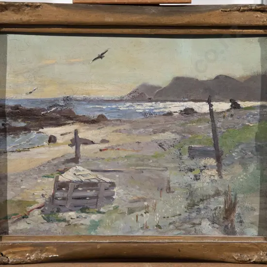William Tiller oil & Manner of D K Richmond watercolour (2)