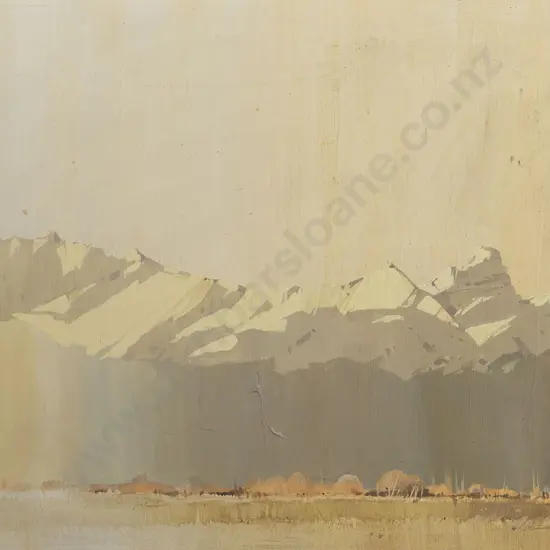 John M Crump - Hazy Mountain Range