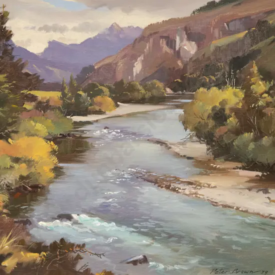 Peter Brown - Maruia River