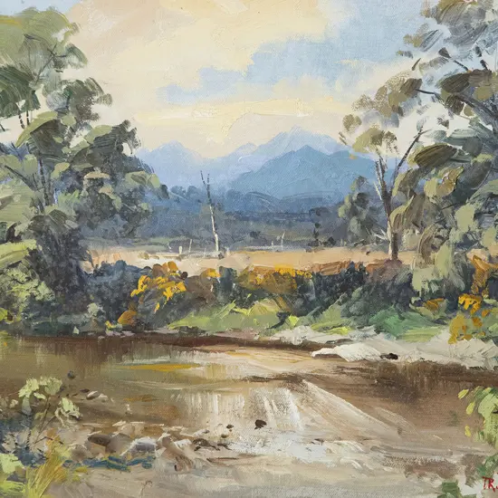 Don R Neilson - Summer Landscape North Auckland